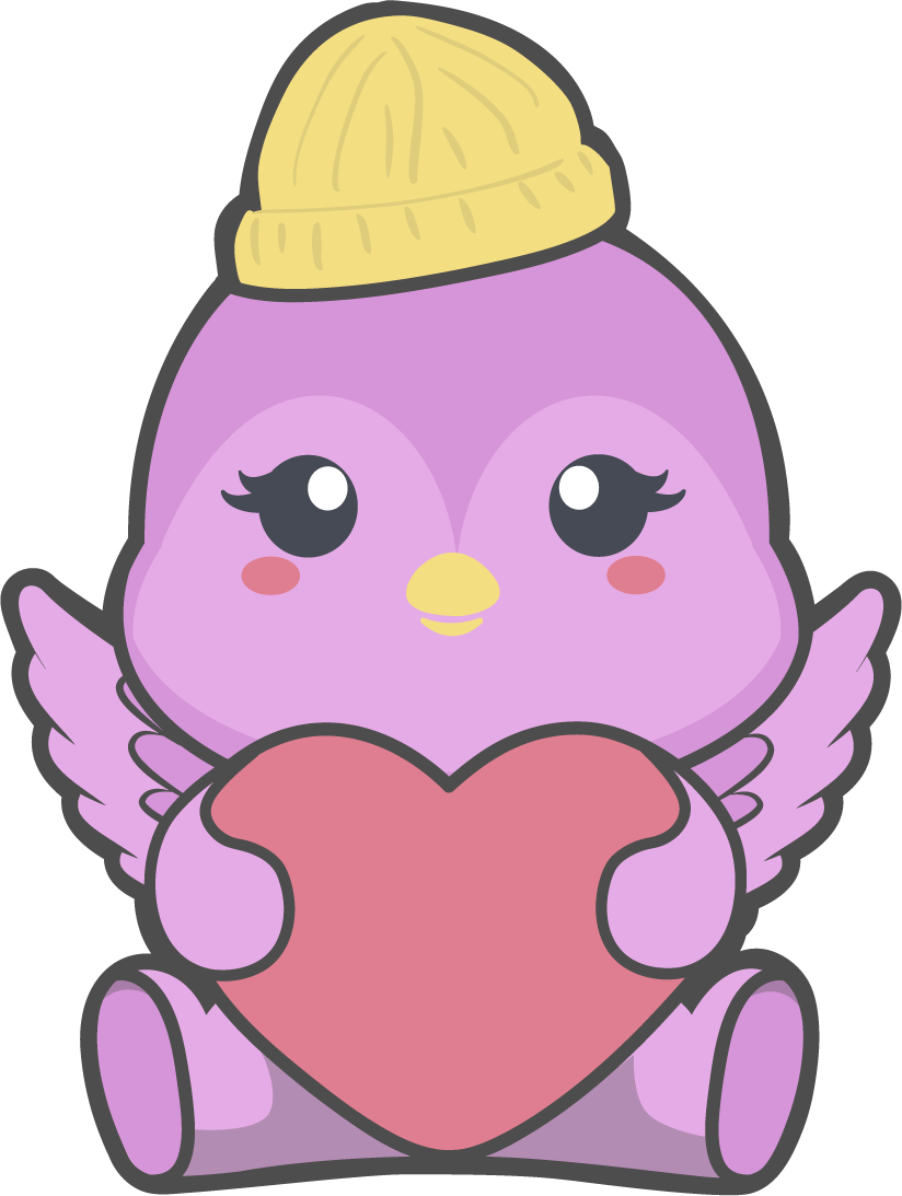 Birdie, the MyPlace bird character who guides the Infant classes