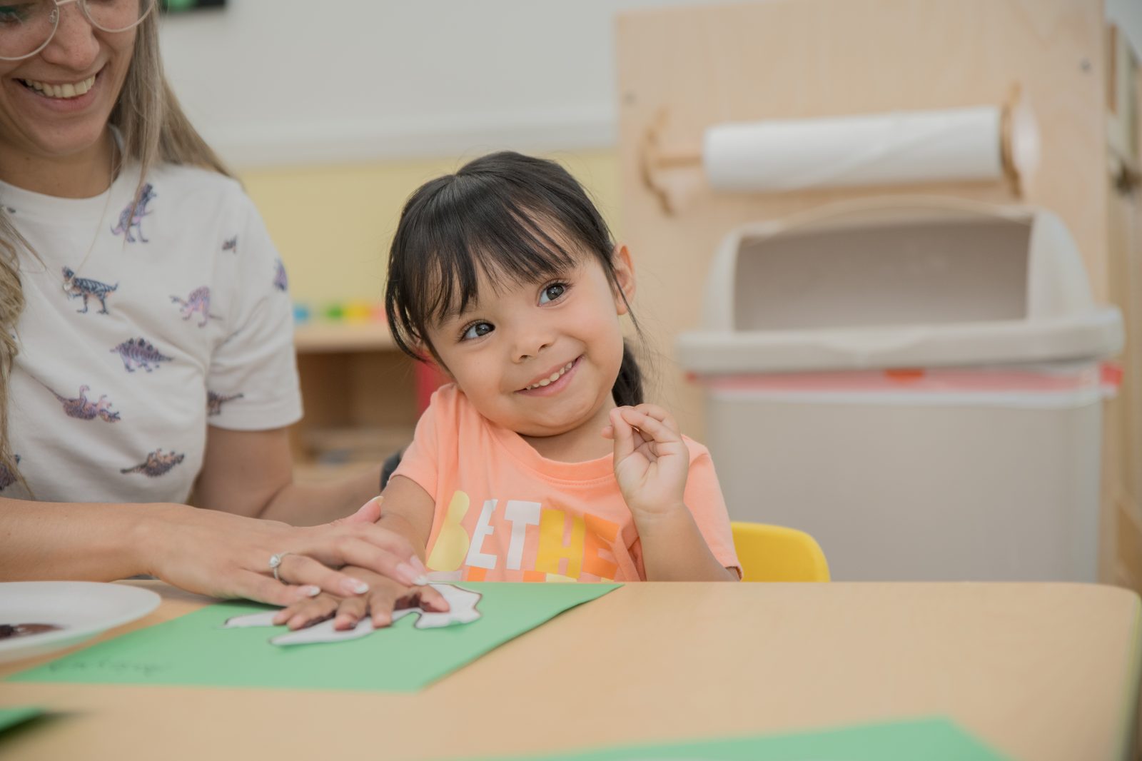 In the Classroom at MyPlace Early Learning Center, Katy TX