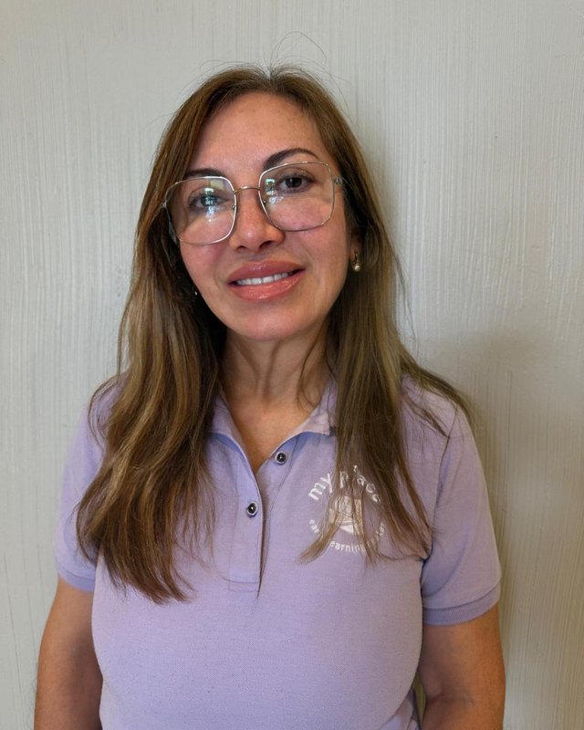 Ms. Evelyn Guevara, Infants A teacher at MyPlace Woodcreek in Katy, TX