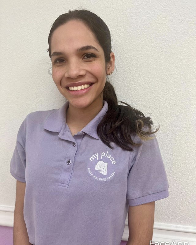 Ms. Isabel Soto, Twos A teacher at MyPlace Woodcreek in Katy, TX