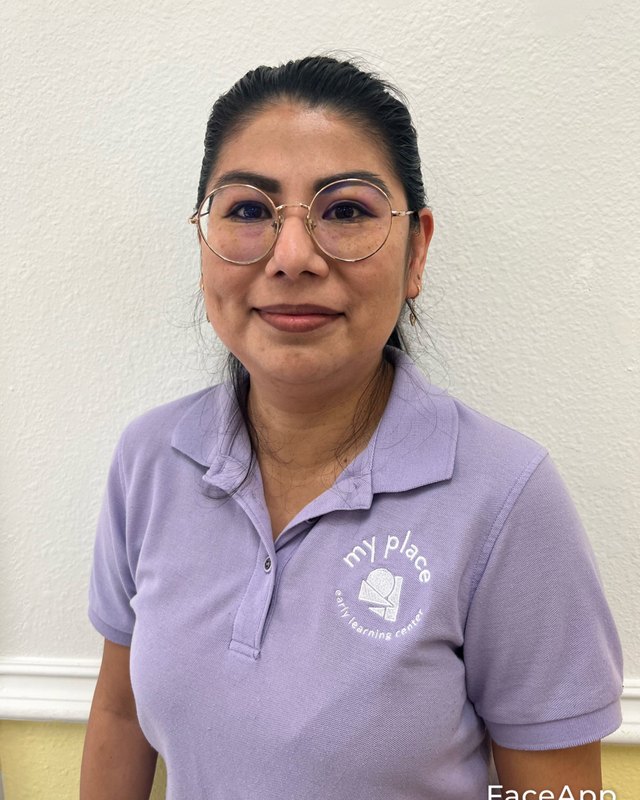 Ms. Liseth Hernandez, Twos B teacher at MyPlace Woodcreek in Katy, TX