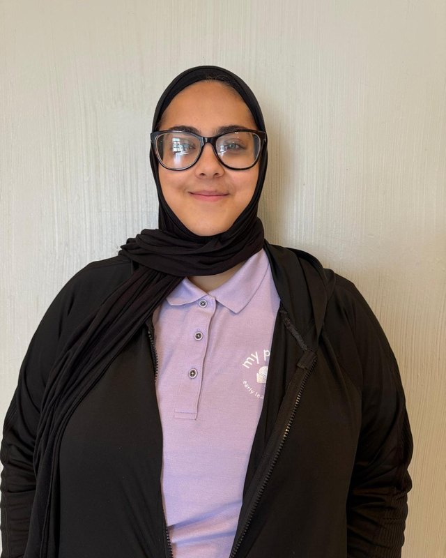 Ms. Raneem Thiab, Schoolers teacher at MyPlace Woodcreek in Katy, TX